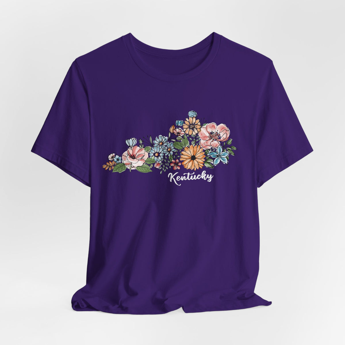 Kentucky State Floral T-Shirt | Floral Botanical Tee