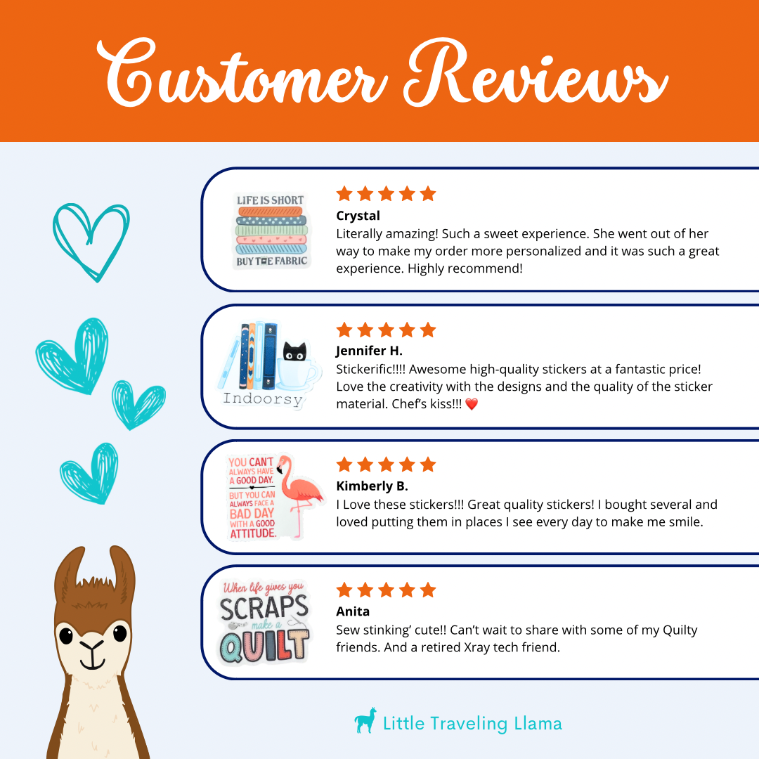 Homestead Collection: Set of 16 Waterproof Stickers