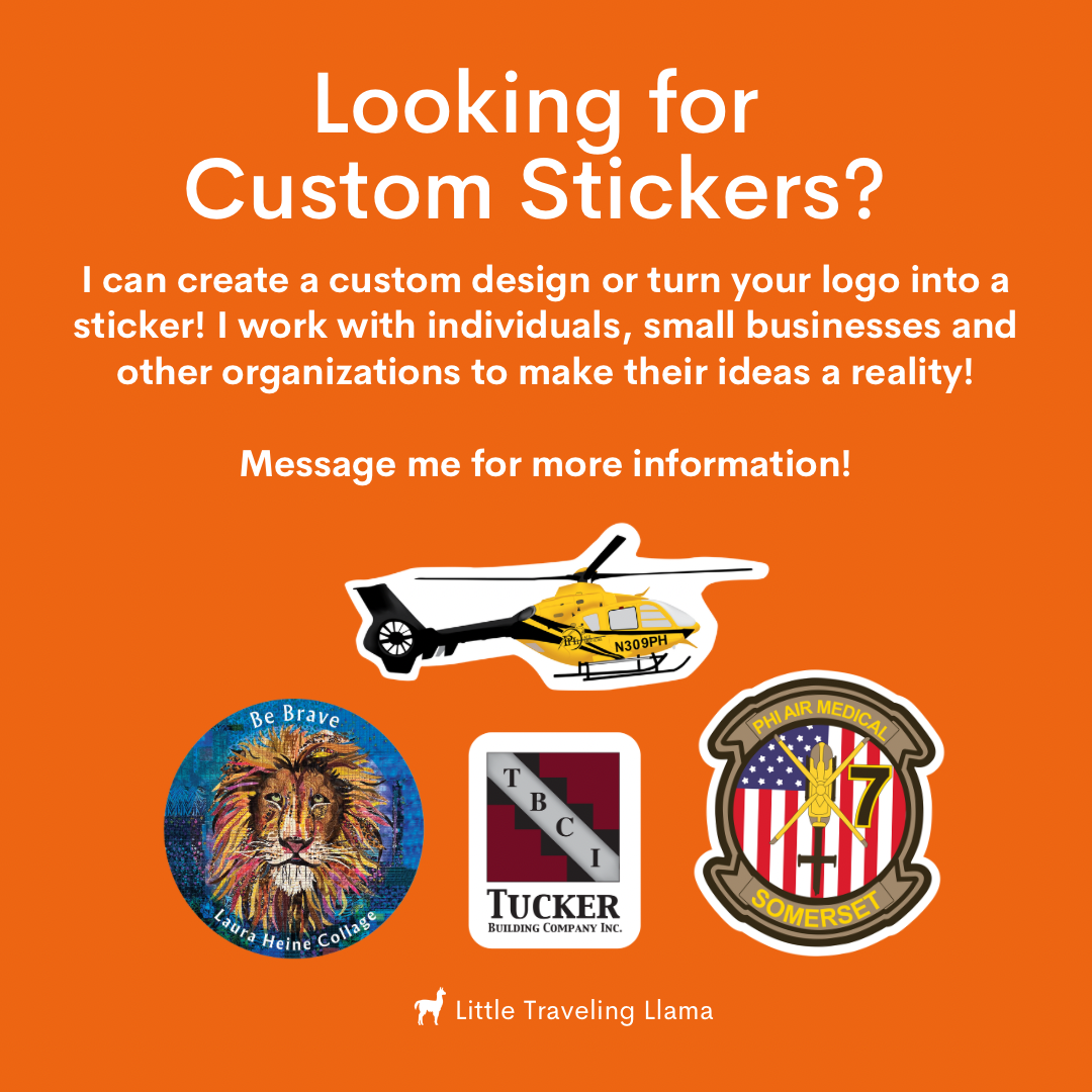 Homestead Collection: Set of 16 Waterproof Stickers