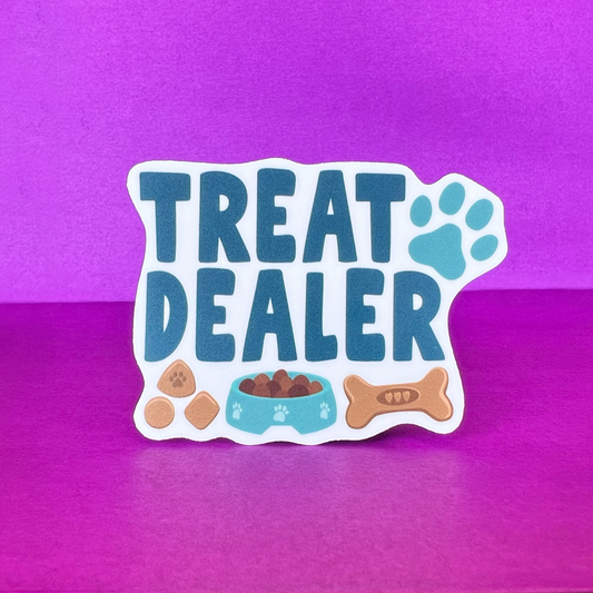 Treat Dealer Pet Sticker