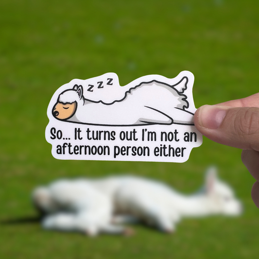 Not an Afternoon Person Either