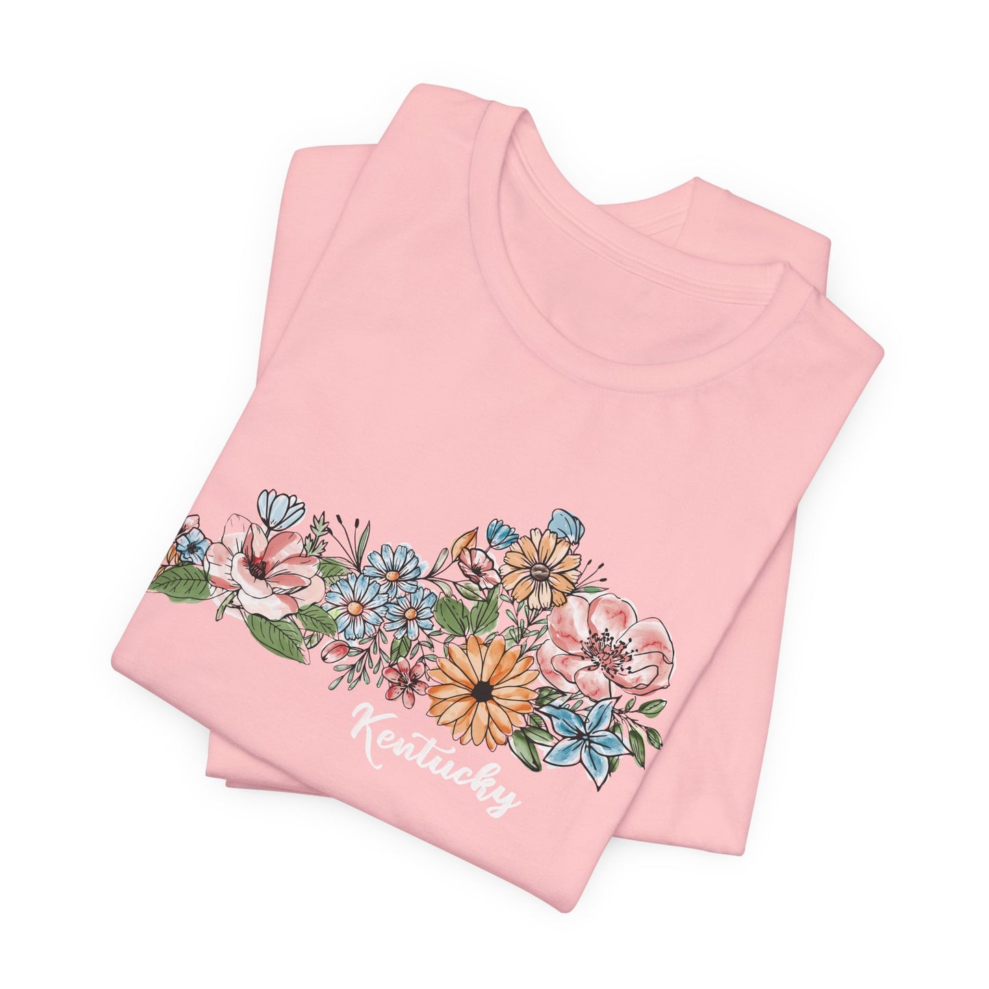 Kentucky State Floral T-Shirt | Floral Botanical Tee