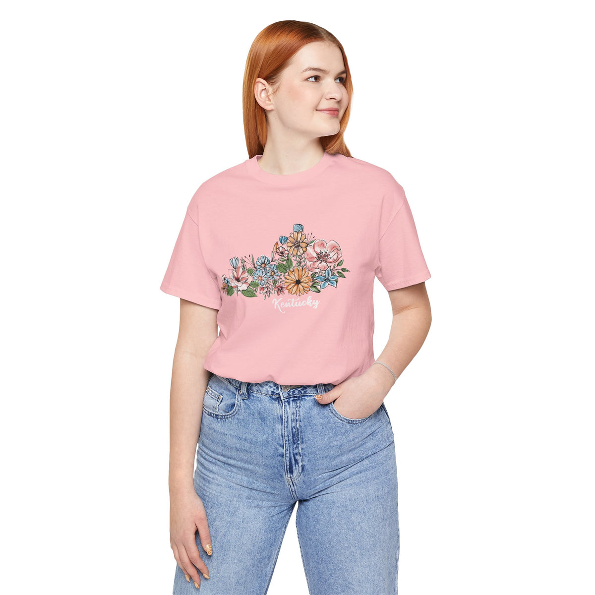 Kentucky State Floral T-Shirt | Floral Botanical Tee