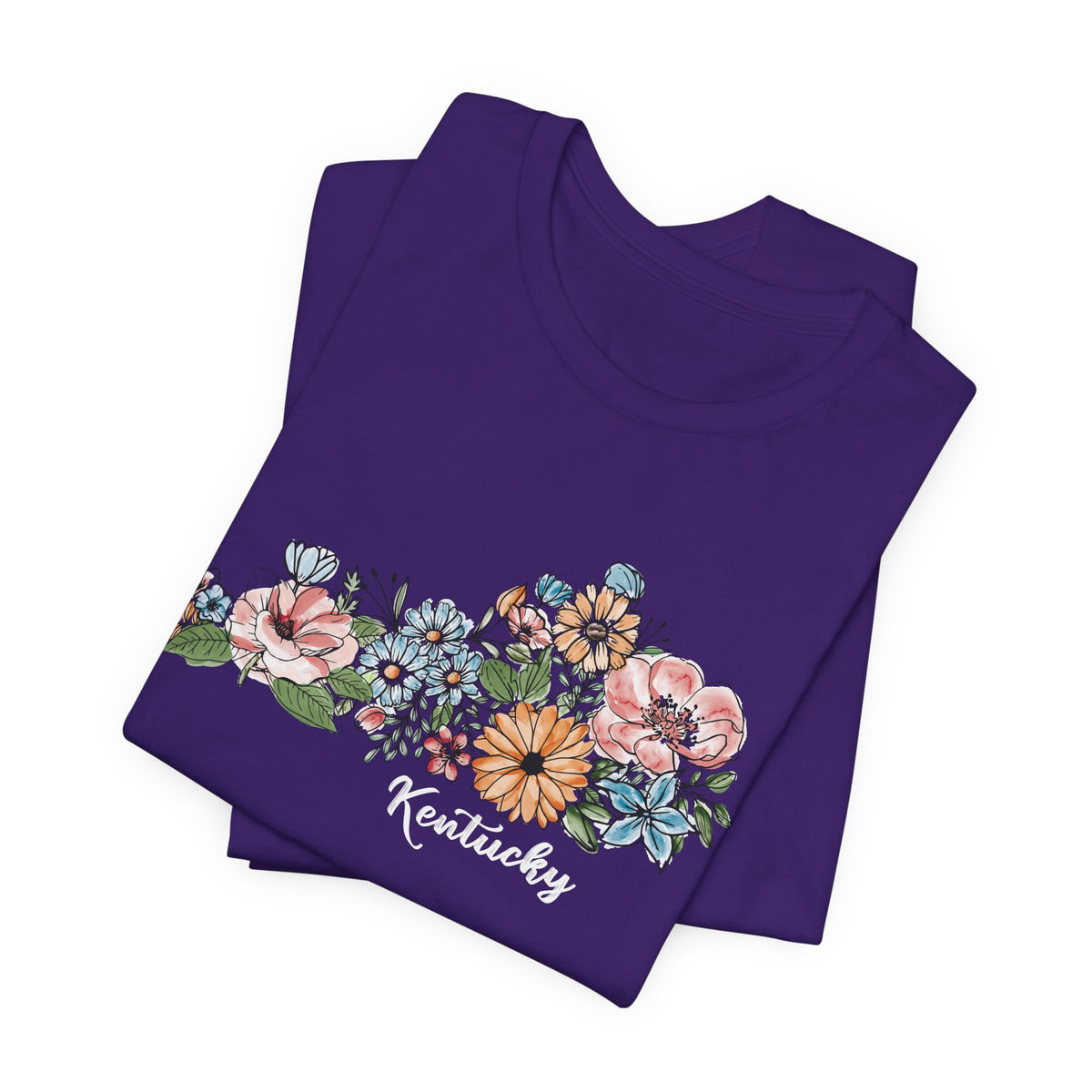Kentucky State Floral T-Shirt | Floral Botanical Tee
