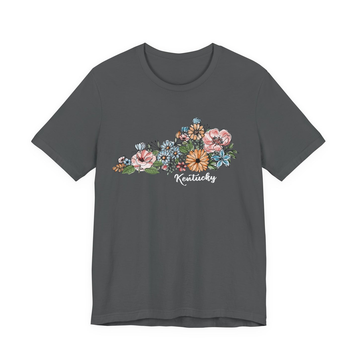 Kentucky State Floral T-Shirt | Floral Botanical Tee