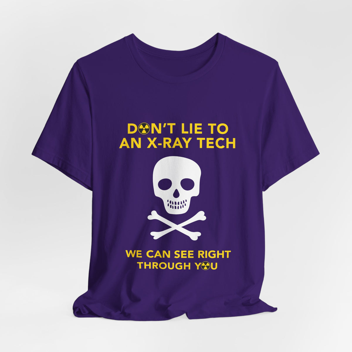 Funny X Ray Tech Shirt, Don't Lie to an X Ray Tech Tee, Radiology Humor Gift, Rad Tech Week, Free Matching Sticker
