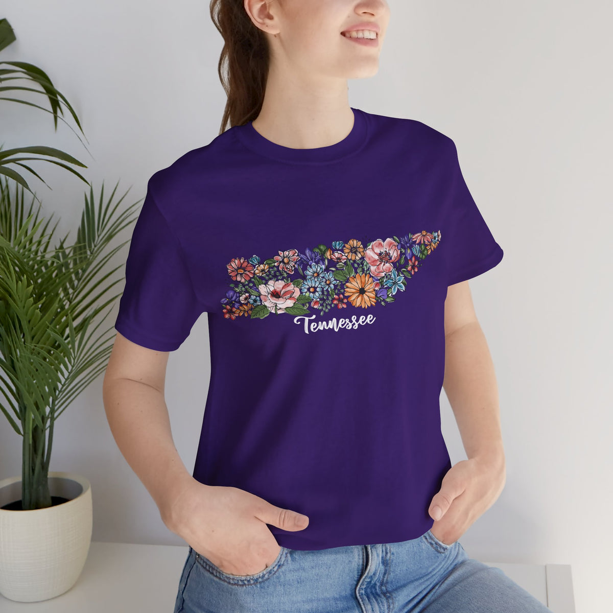 Tennessee State Floral T-Shirt | Floral Botanical Tee
