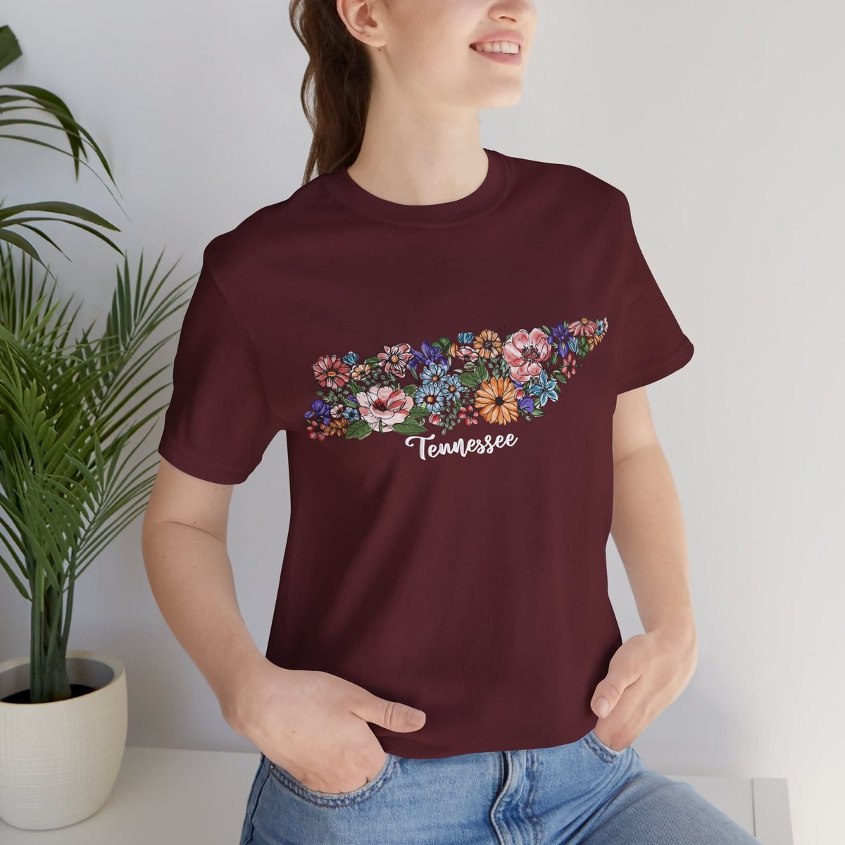 Tennessee State Floral T-Shirt | Floral Botanical Tee