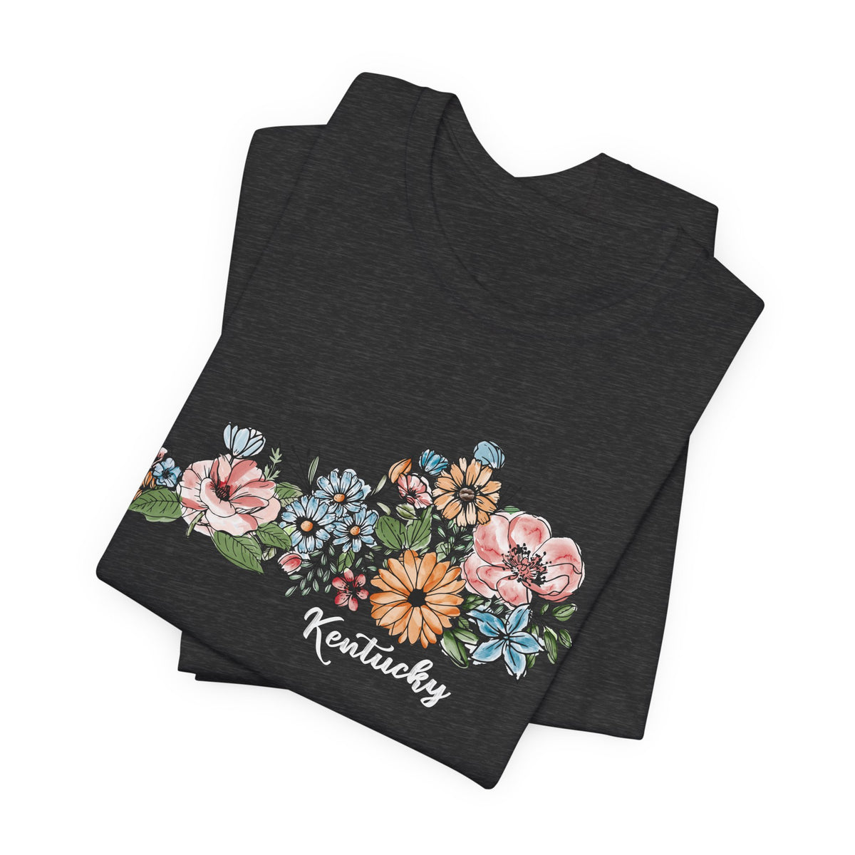 Kentucky State Floral T-Shirt | Floral Botanical Tee