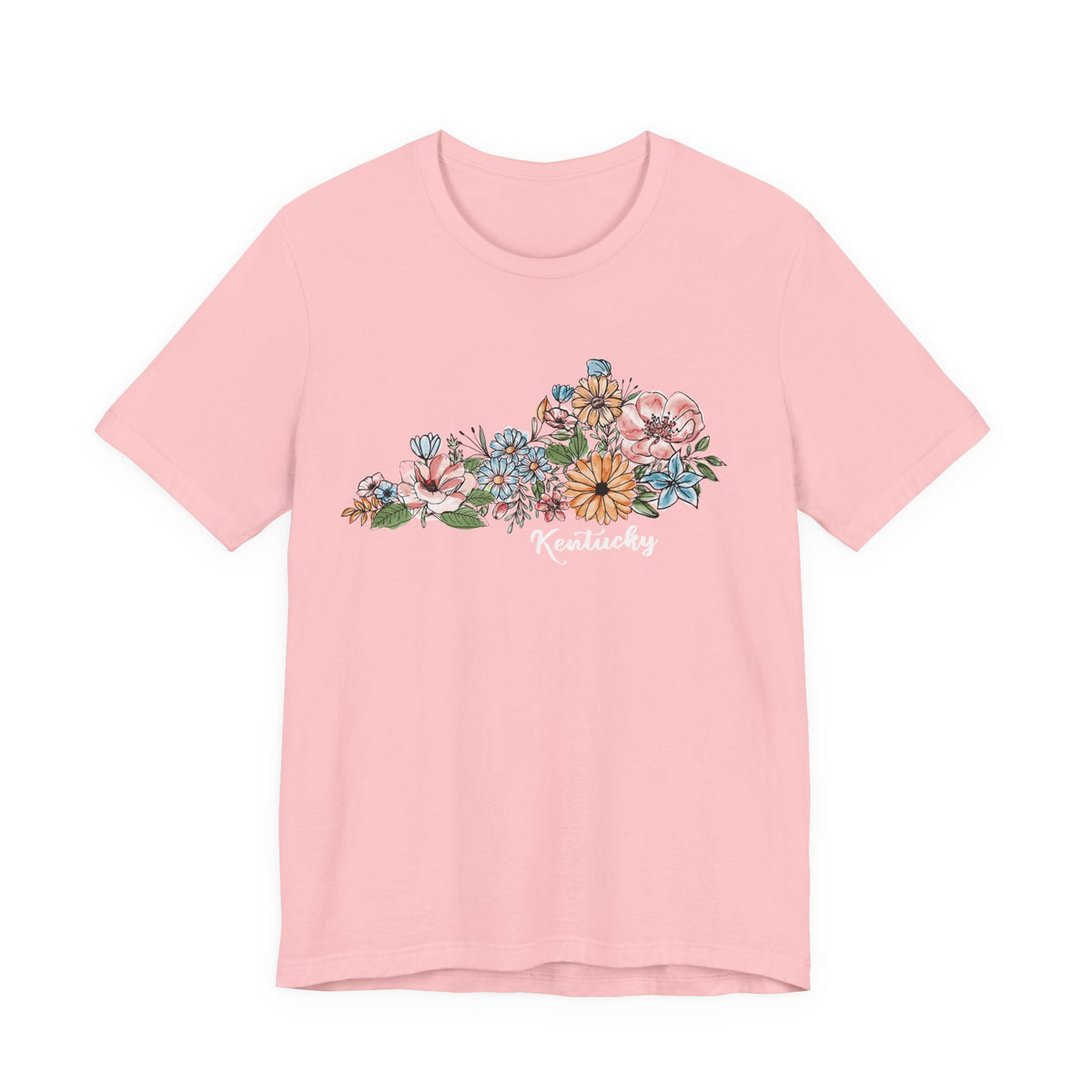 Kentucky State Floral T-Shirt | Floral Botanical Tee