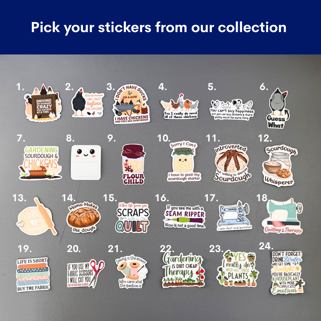 The Ultimate Holiday Sticker Gift Box