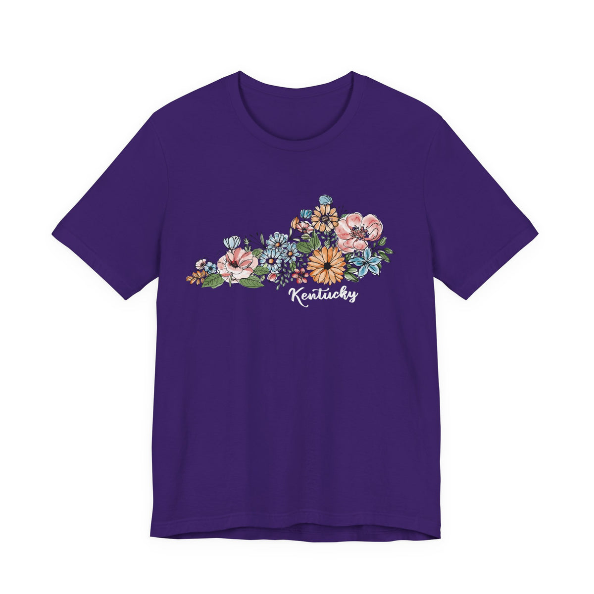 Kentucky State Floral T-Shirt | Floral Botanical Tee