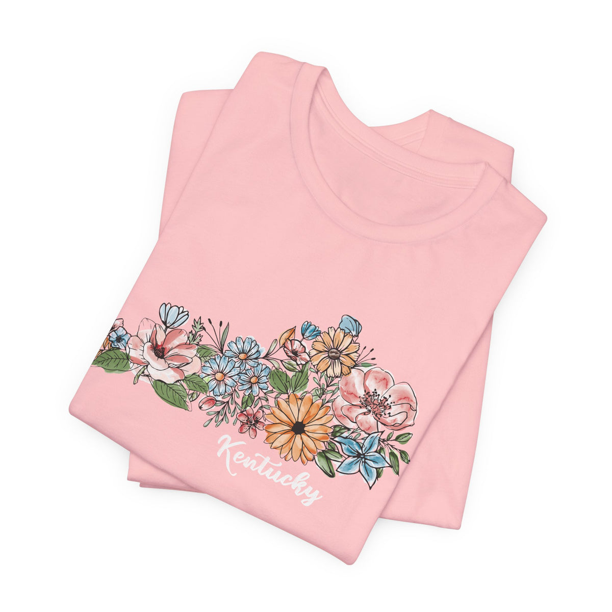 Kentucky State Floral T-Shirt | Floral Botanical Tee