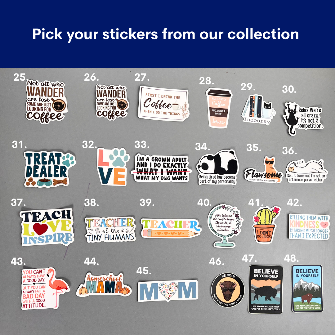 The Ultimate Holiday Sticker Gift Box