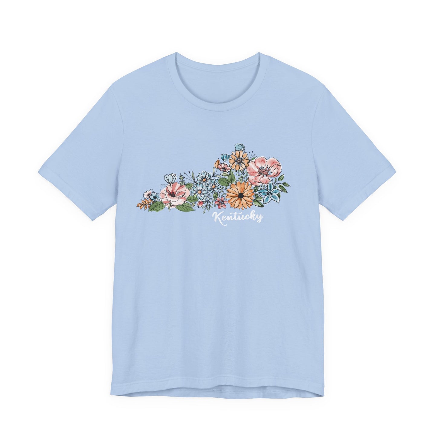 Kentucky State Floral T-Shirt | Floral Botanical Tee