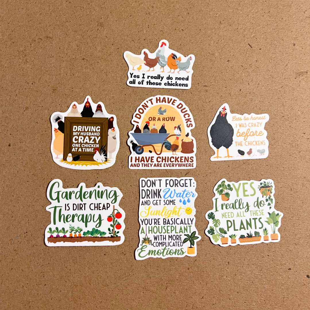 Farm Charm Sticker Set