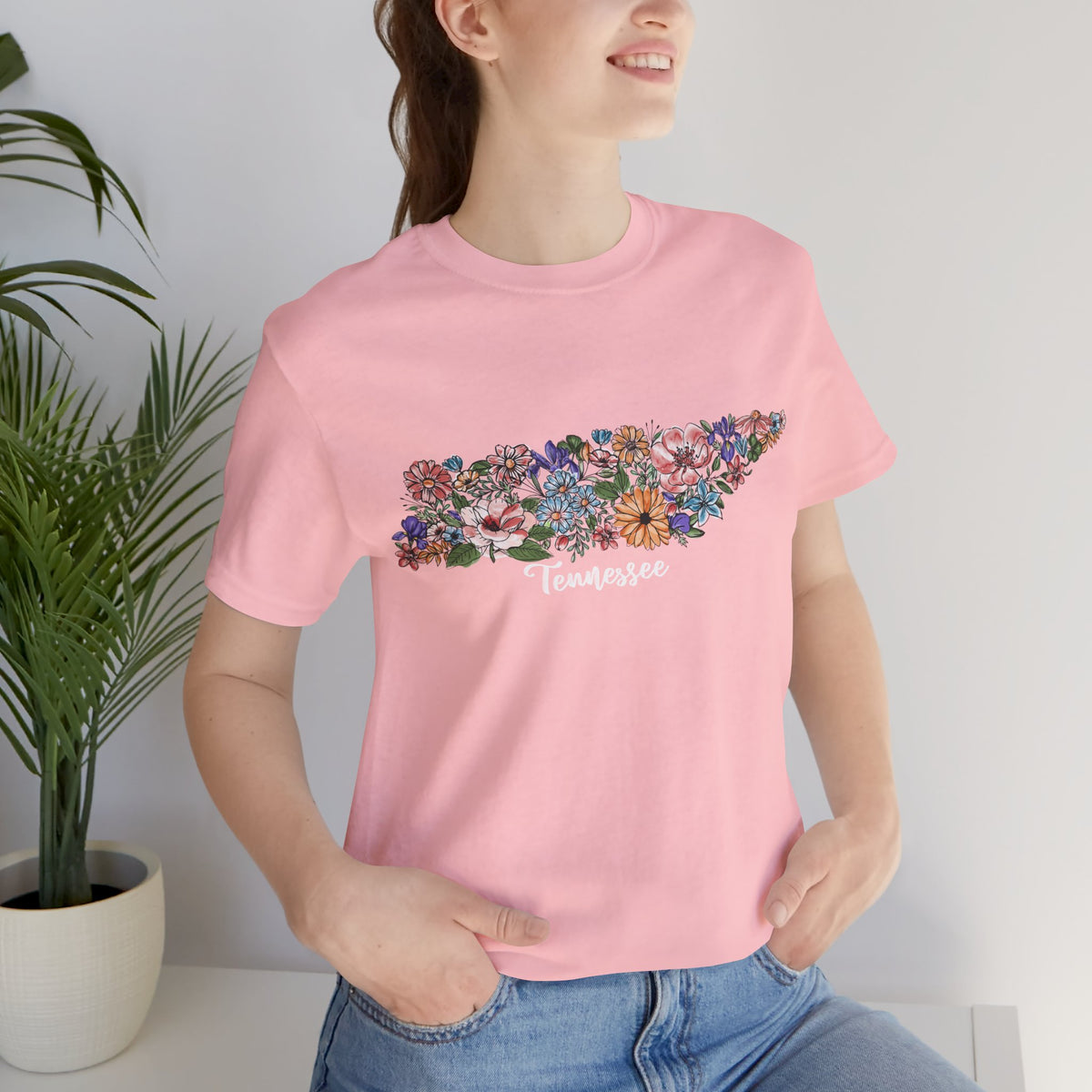 Tennessee State Floral T-Shirt | Floral Botanical Tee