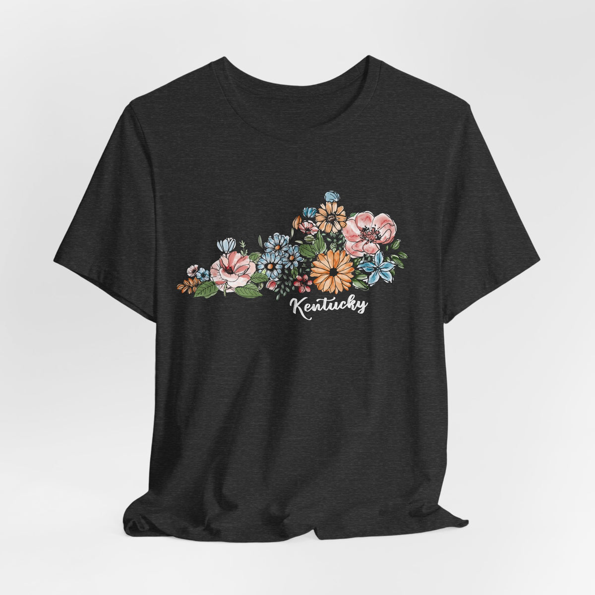 Kentucky State Floral T-Shirt | Floral Botanical Tee