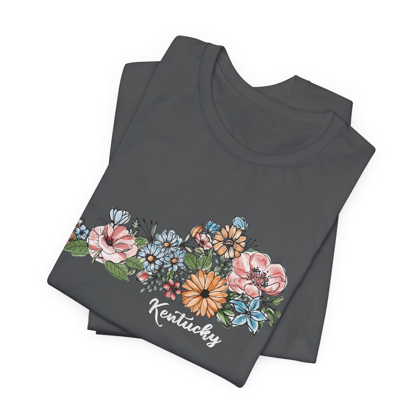 Kentucky State Floral T-Shirt | Floral Botanical Tee