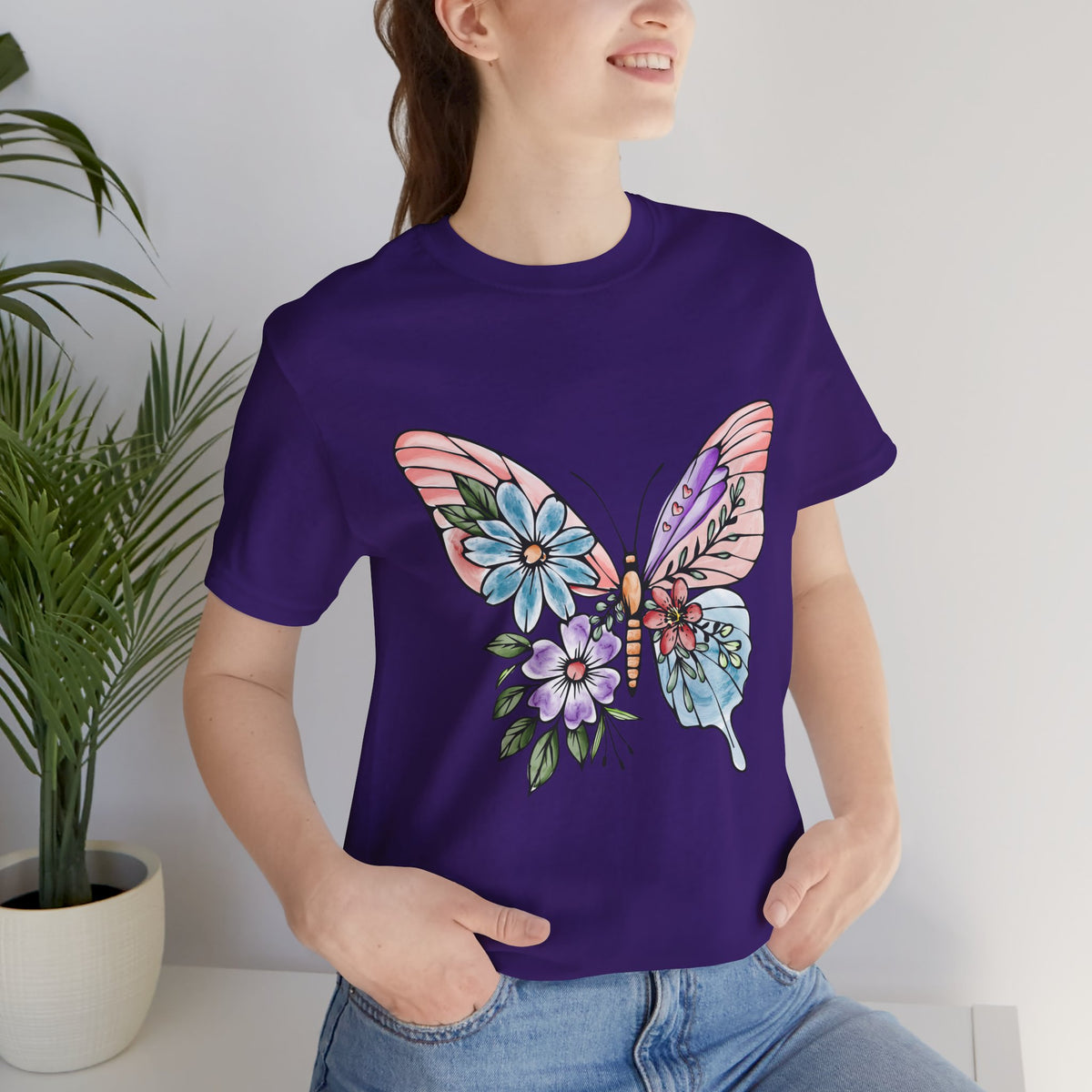 Copy of Indiana State Floral T-Shirt | Floral Botanical Tee
