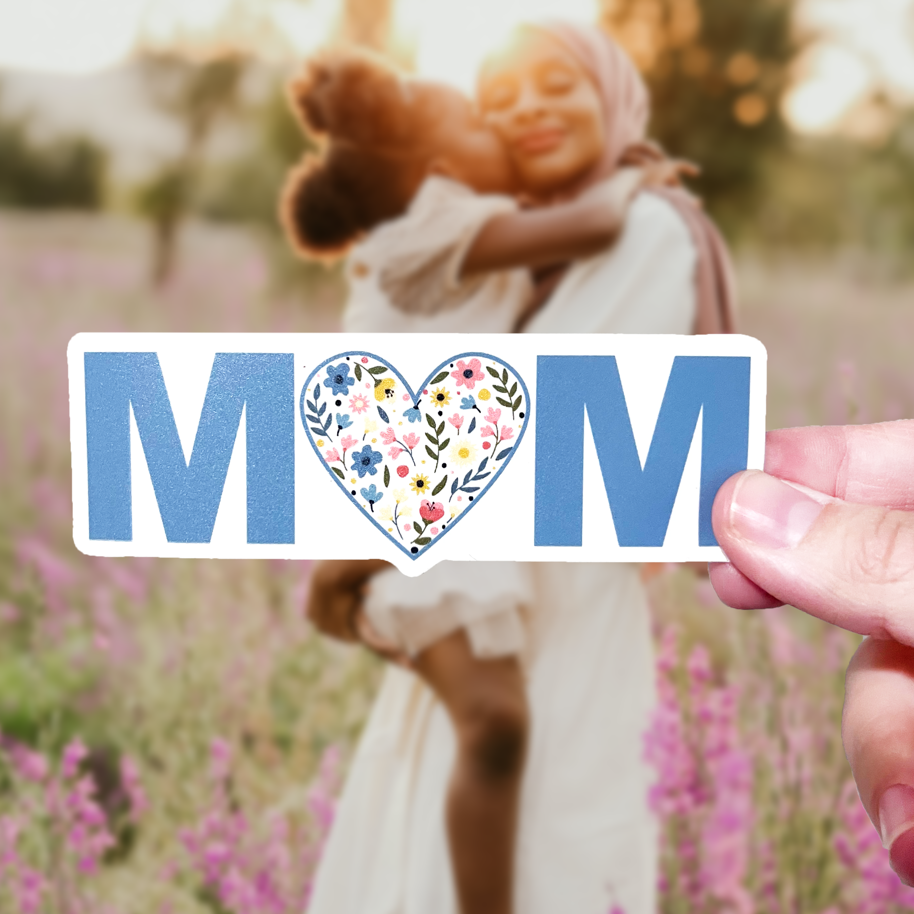Balor Mom Sticker Mom Floral Sticker – Little Traveling Llama
