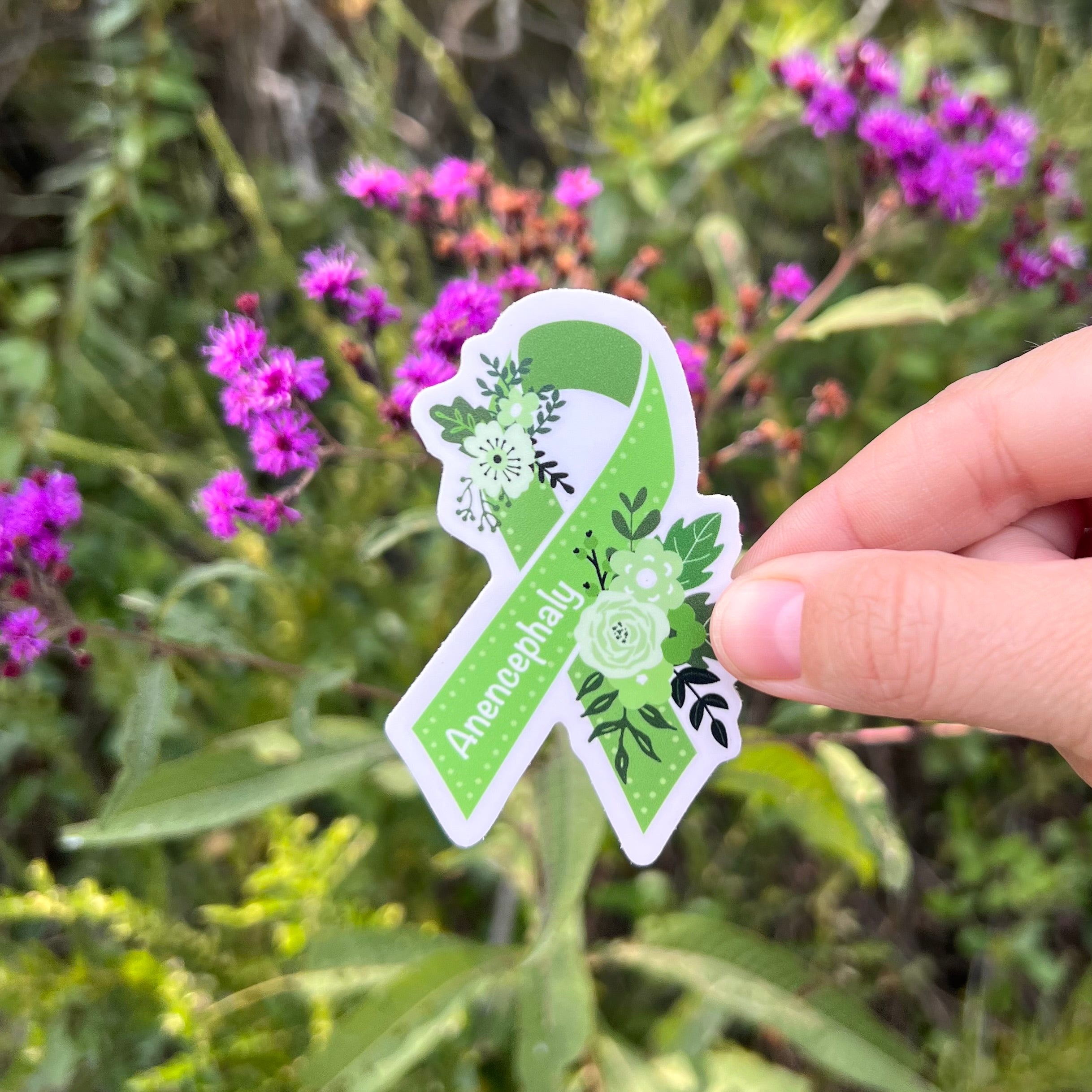 Anencephaly Awareness Ribbon – Little Traveling Llama