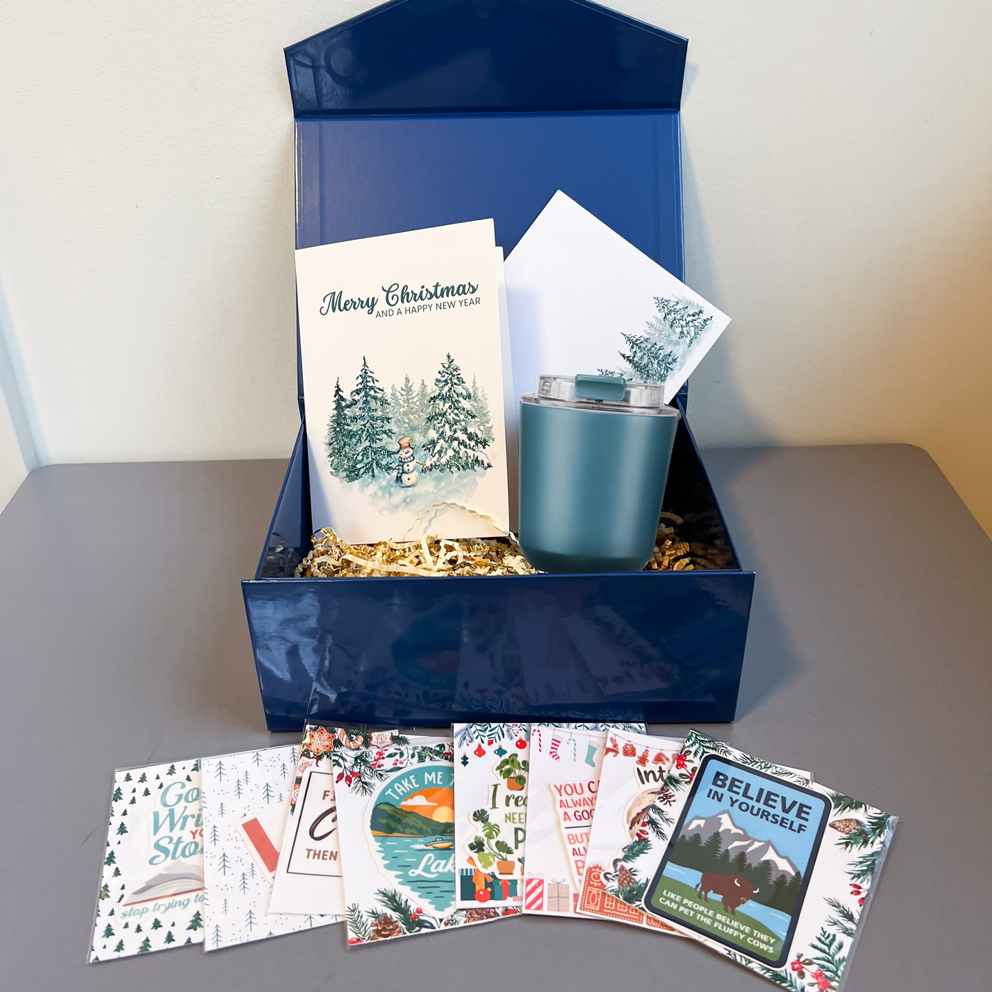 The Ultimate Holiday Sticker Gift Box