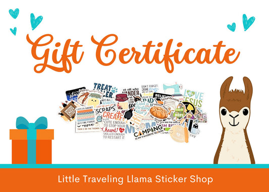 Little Llama Gift Card